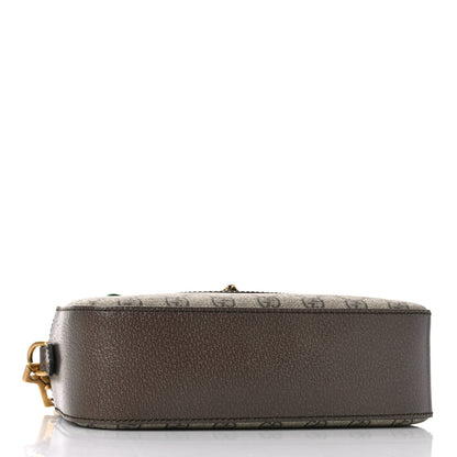 Gucci GG Supreme Monogram Web Neo Vintage Shoulder Bag Beige New Acero Crop 4 of 9