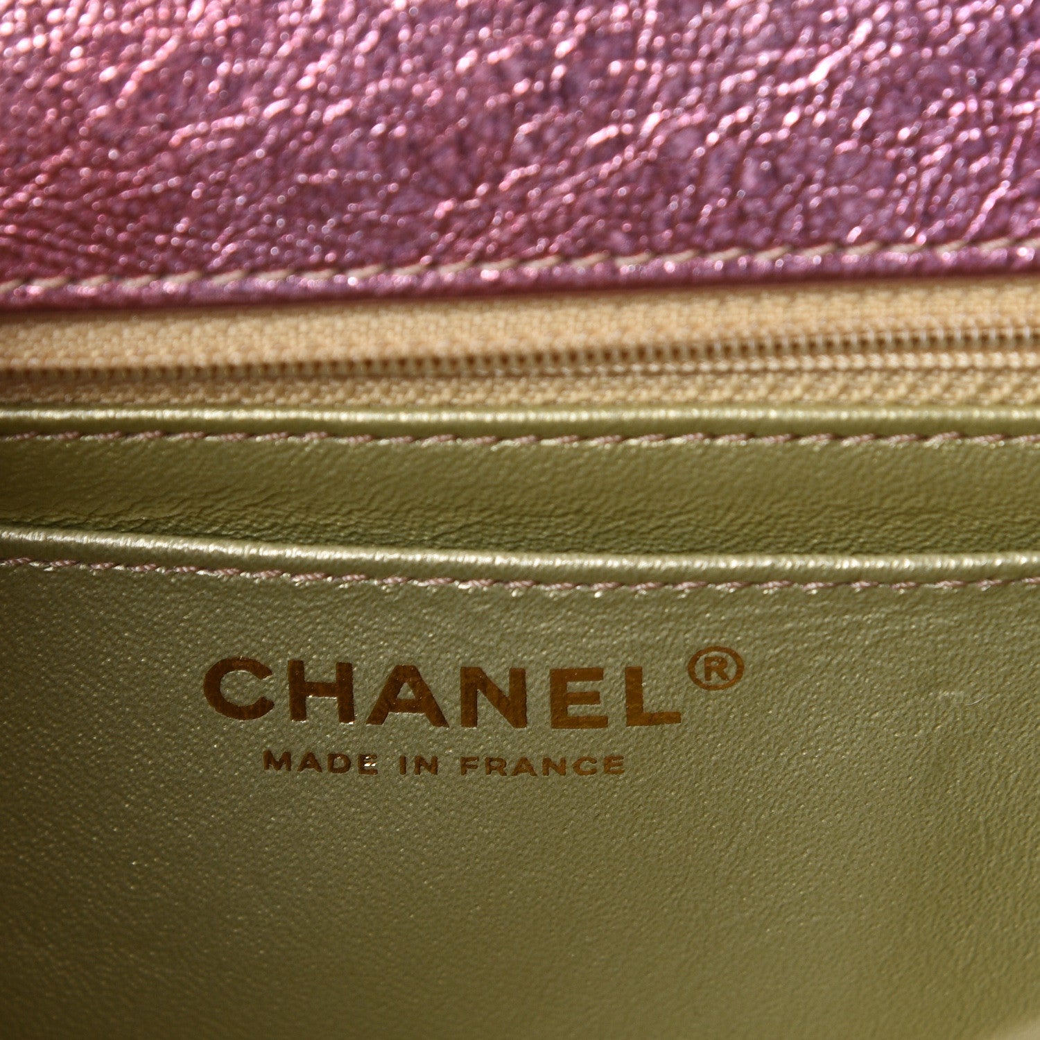Chanel Metallic Goatskin Quilted Mini 2.55 Reissue Flap Multicolor 5 of 10