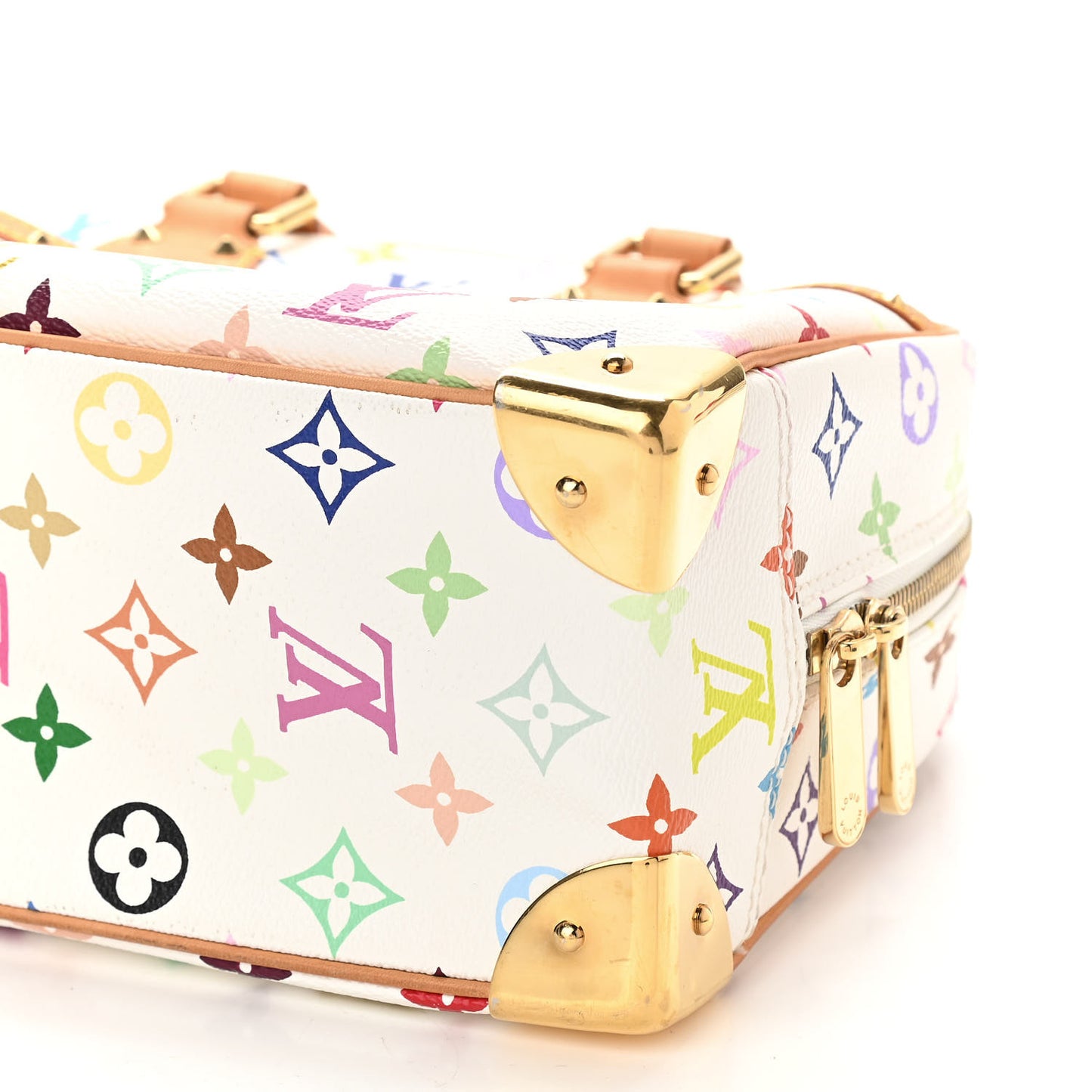 Monogram Multicolor Trouville White
