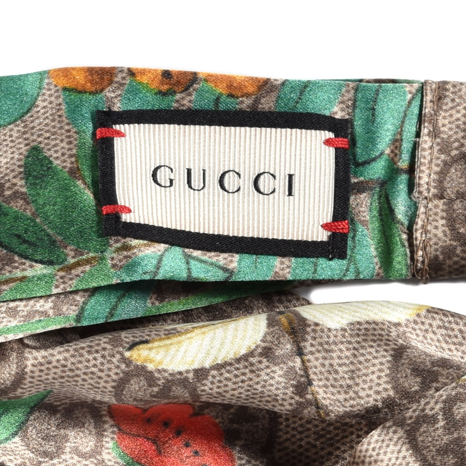 Gucci Silk Monogram Tian Print Tiana Duchesse Headband 3 of 4