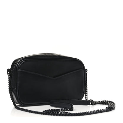 Saint Laurent Canvas Calfskin Metallic Tiger Print Monogram Mini Lou Camera Bag Multicolor 3 of 11