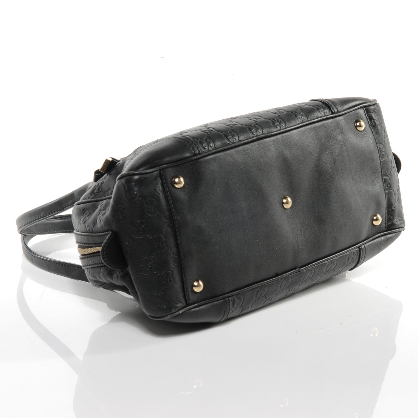 Guccissima Small Princy Satchel Black