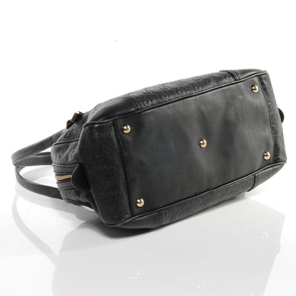 Gucci Guccissima Small Princy Satchel Black 4 of 10