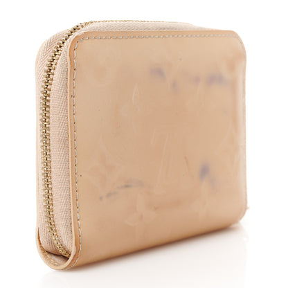 Louis Vuitton Vernis Zippy Coin Purse Wallet Noisette 3 of 10