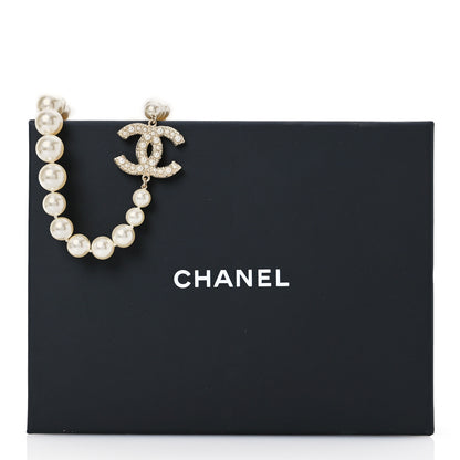 Chanel Pearl CC 100th Anniversary Necklace Light Gold 5 of 5