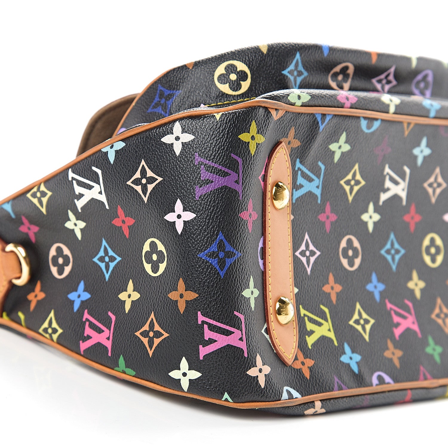 Louis Vuitton Monogram Multicolor Rita Black 7 of 9