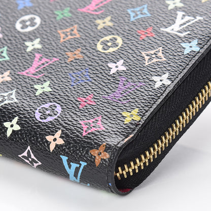 Louis Vuitton Monogram Multicolor Zippy Wallet Black Grenade 11 of 11
