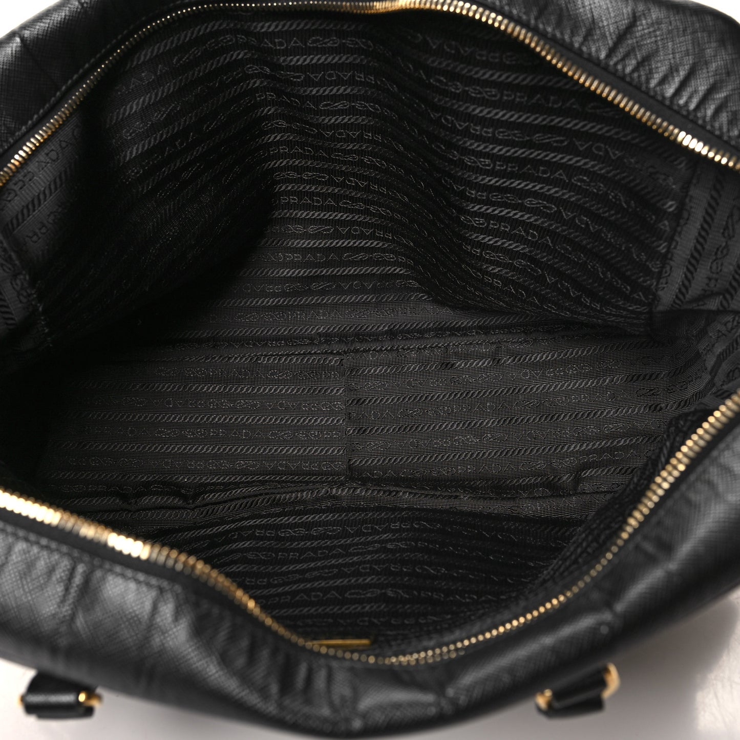 Saffiano Lux Bauletto Black