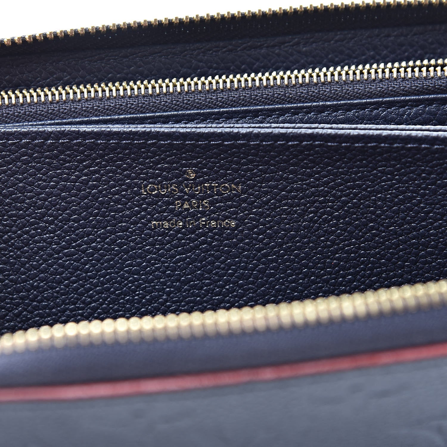Louis Vuitton Empreinte Zippy Wallet Marine Rouge 6 of 7