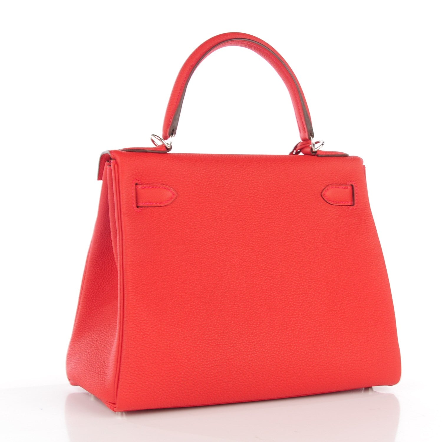 Hermes Togo Kelly Retourne 28 Geranium 3 of 23