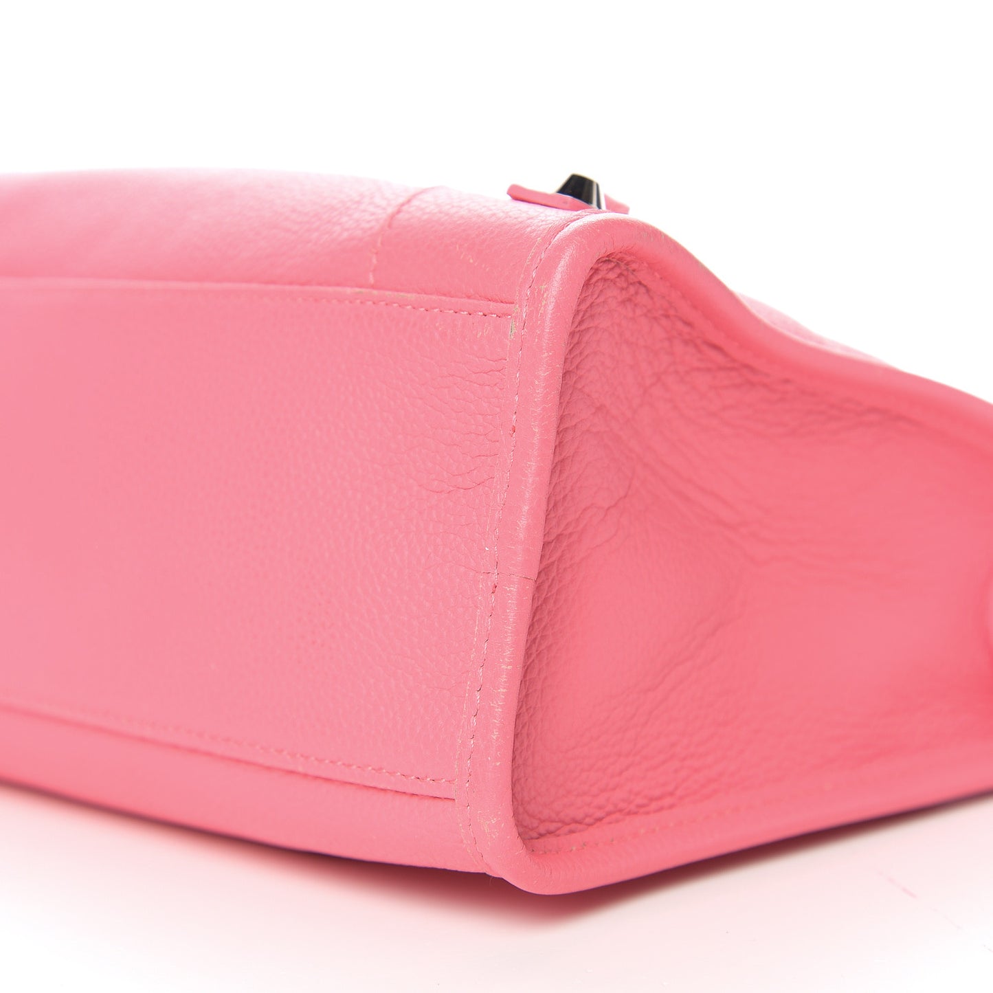 Veau Gravier Classic Silver Hardware S City Rose Dragee