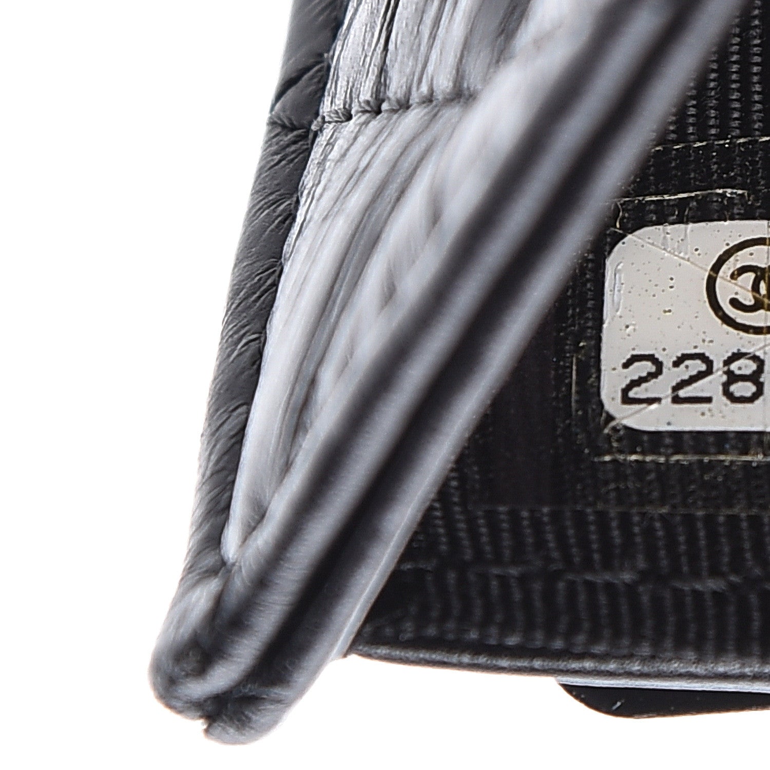 Chanel Aged Calfskin Quilted Reissue Compact Wallet So Black 8 of 10