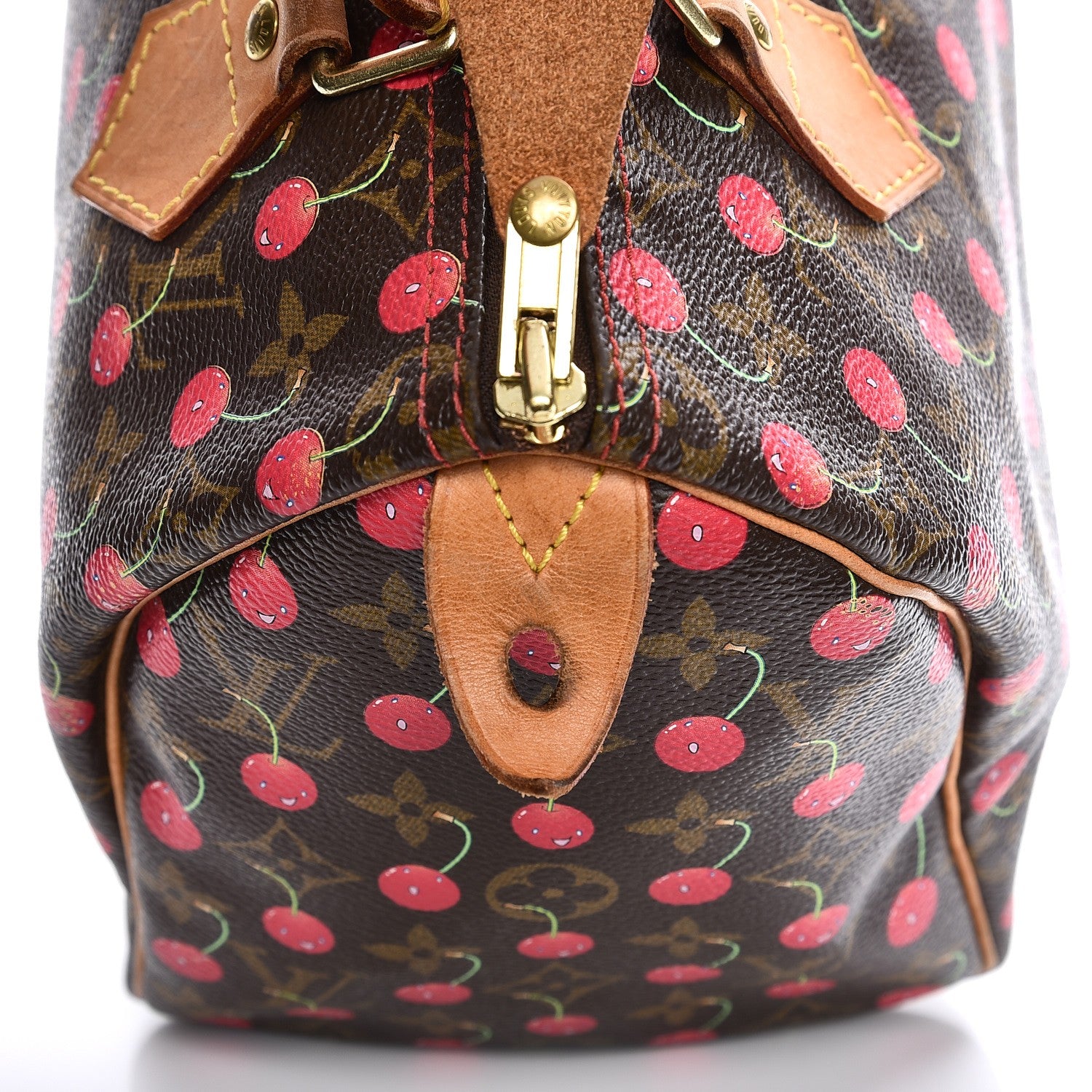 Louis Vuitton Monogram Cerises Speedy 25 13 of 14