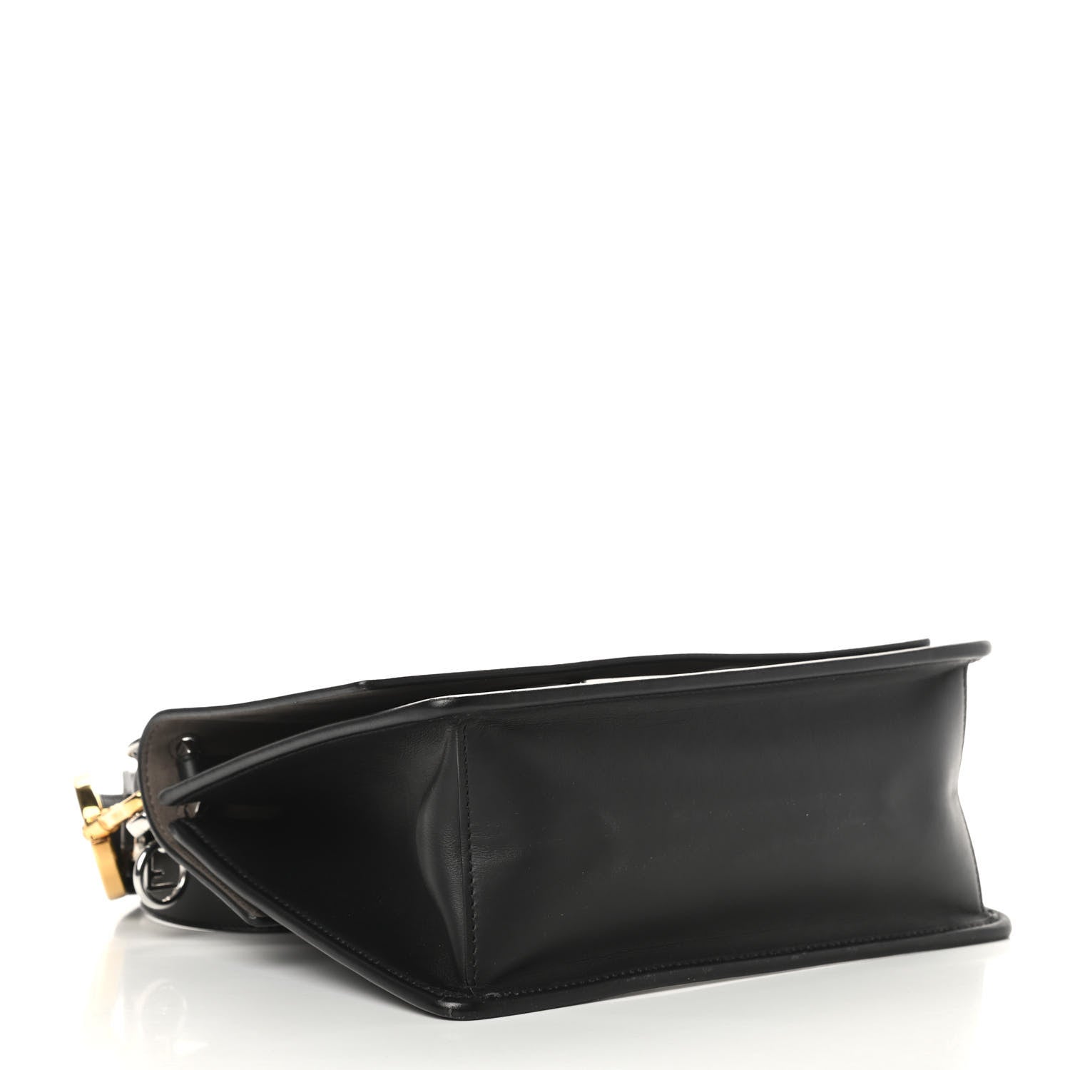 Fendi Vitello Century Opaco F is Fendi Kan I Shoulder Bag Black 5 of 17