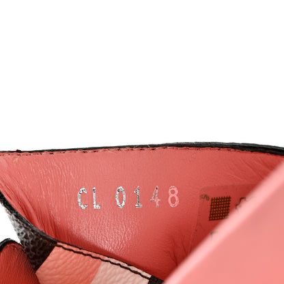 Louis Vuitton Patent Monogram Bom Dia Flat Mule 37.5 Rose White 7 of 9