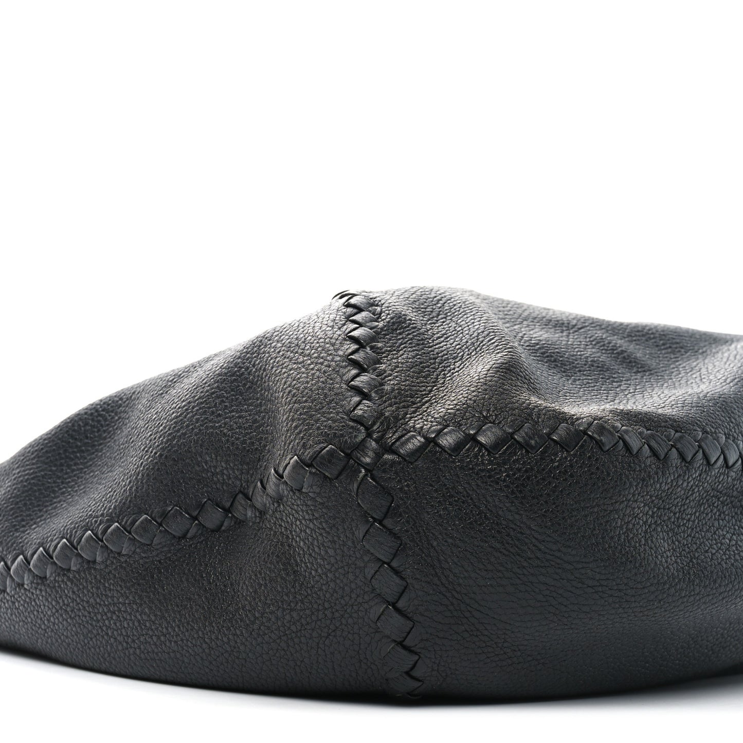 Cervo Deerskin Large Hobo Black