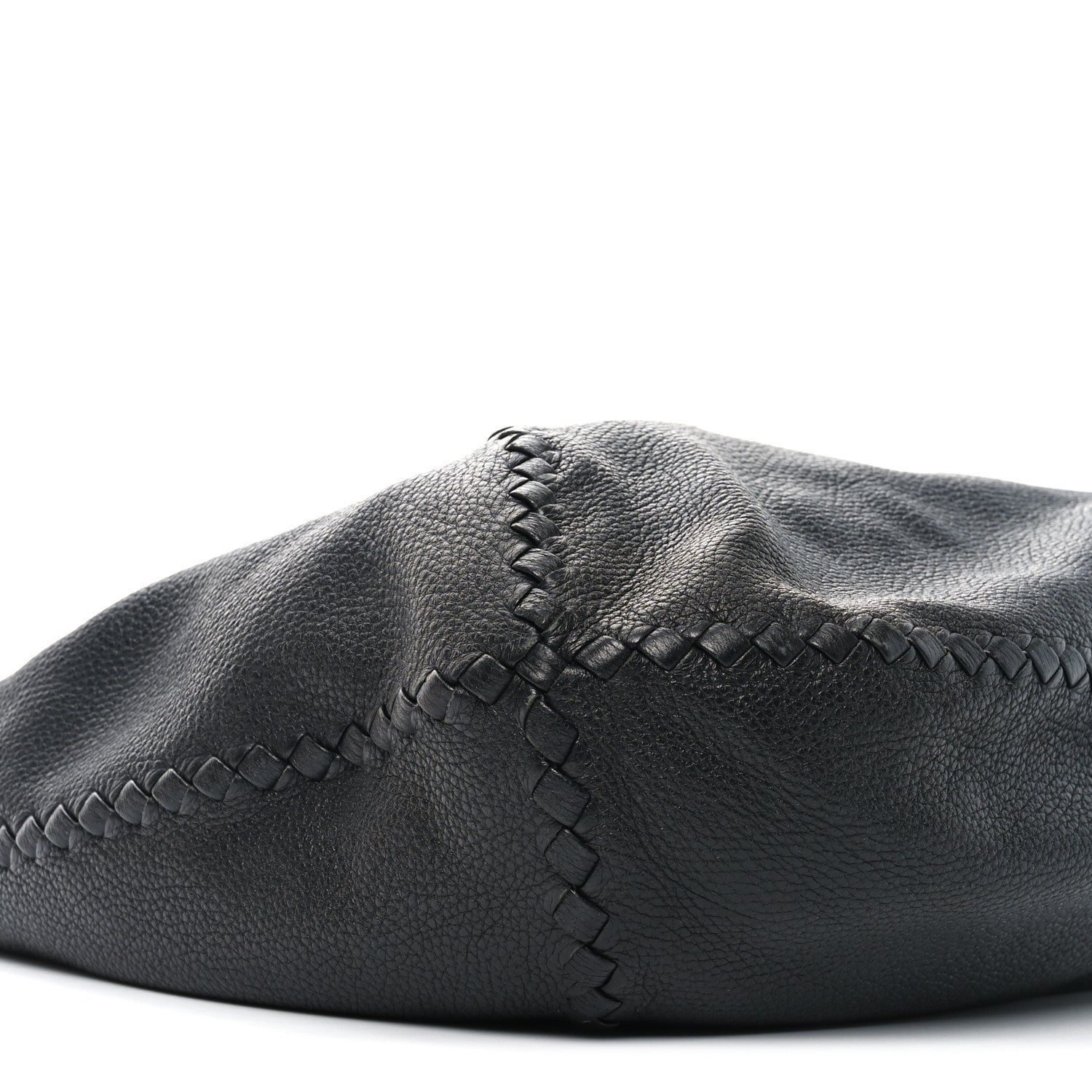 Bottega Veneta Cervo Deerskin Large Hobo Black 9 of 12