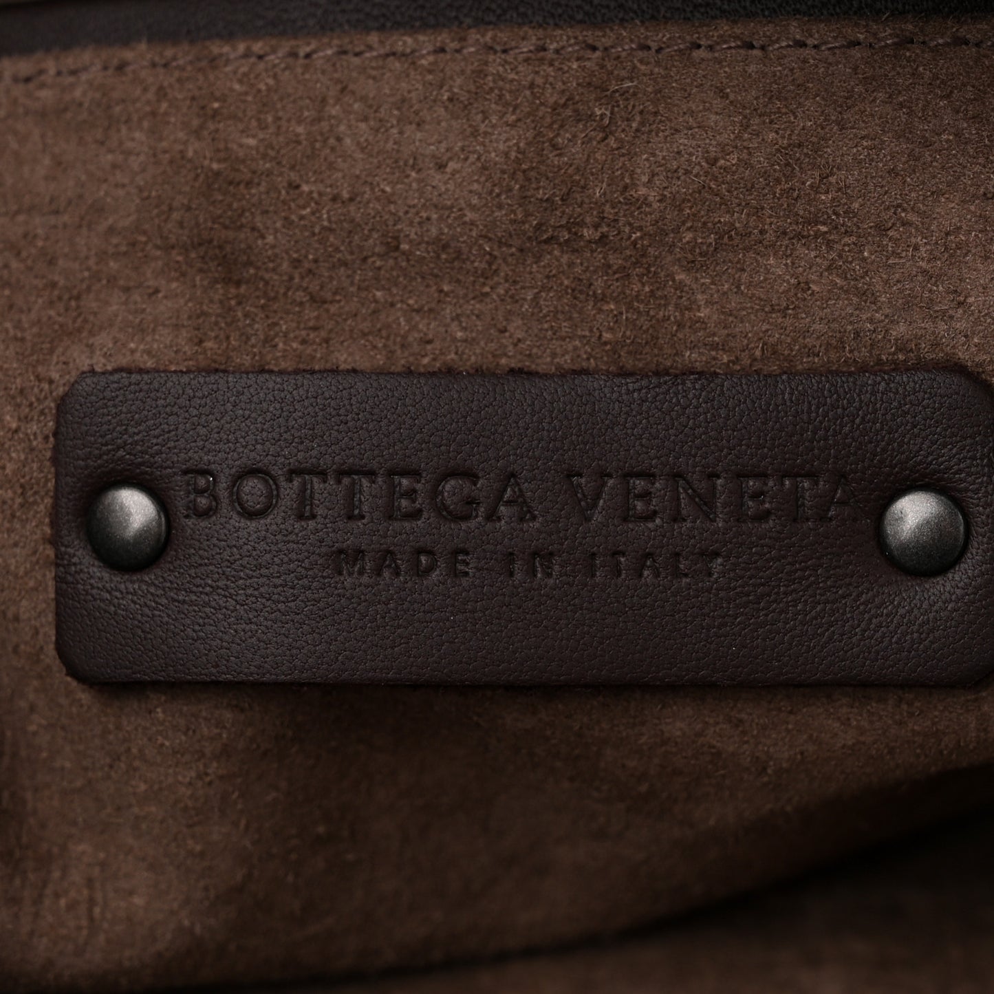 Nappa Intrecciato Large Veneta Hobo Ebano