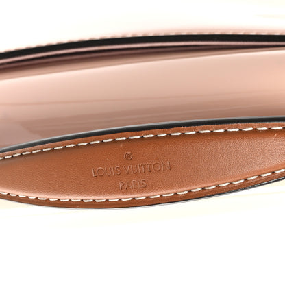 Louis Vuitton Patent Calfskin Monogram Cherrywood BB Rose Ballerine 6 of 10