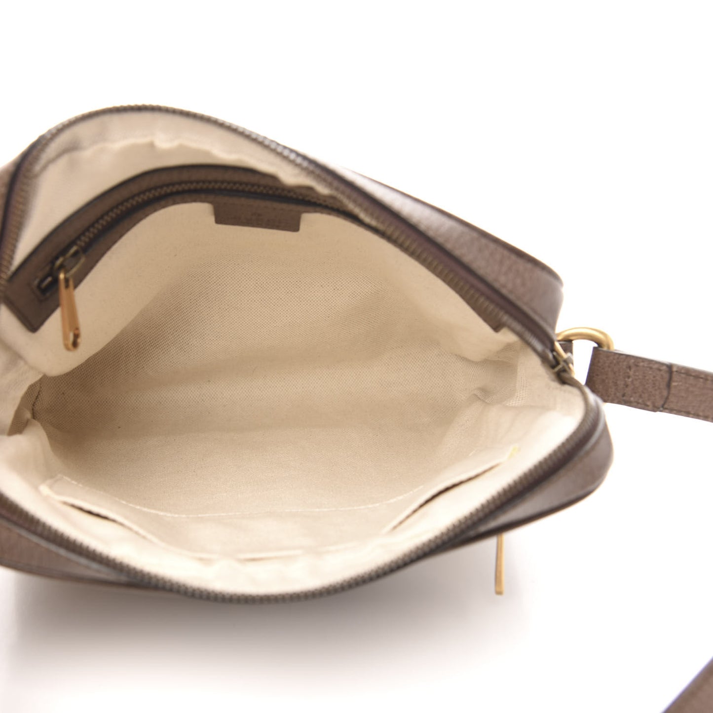 GG Supreme Monogram Web Small Ophidia Messenger Bag Brown