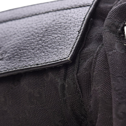 Gucci GG Monogram Double Pocket Belt Bag Black 17 of 18
