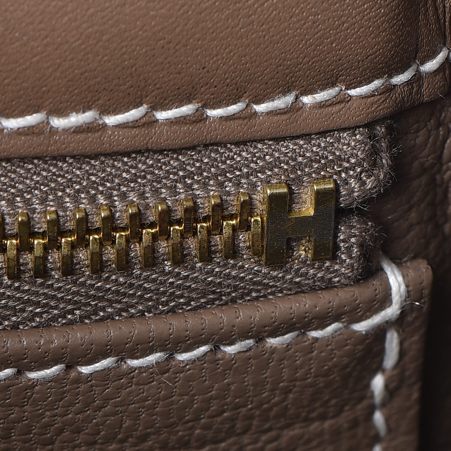 Hermes Tadelakt Kelly Retourne 28 Etoupe 15 of 36