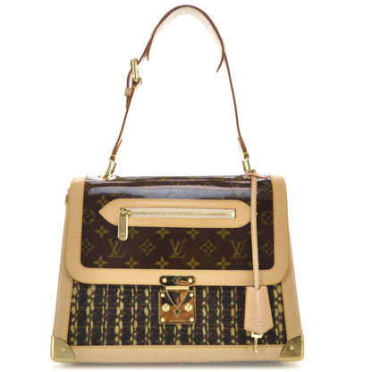 Louis Vuitton Monogram Ambre Tweedy Zip GM 1 of 9