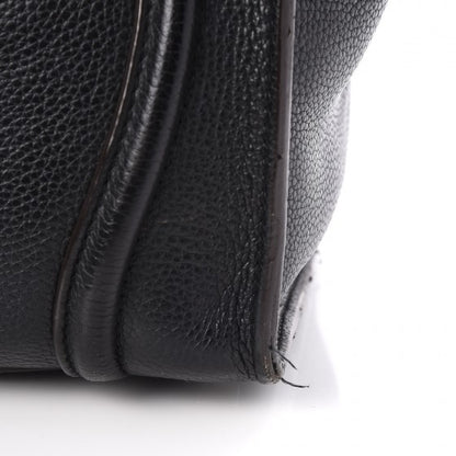 Celine Drummed Calfskin Mini Luggage Black 12 of 18