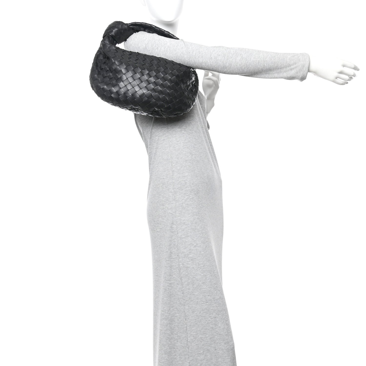 Bottega Veneta Nappa Intrecciato Teen Jodie Hobo Black 2 of 10
