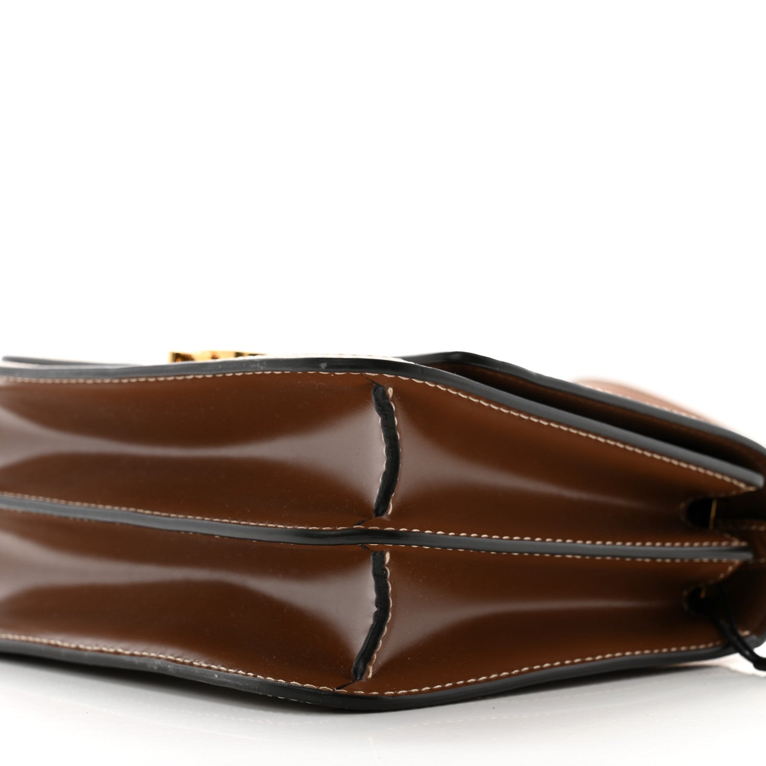 Burberry Canvas Calfskin Small TB Bag Natural 10 of 11