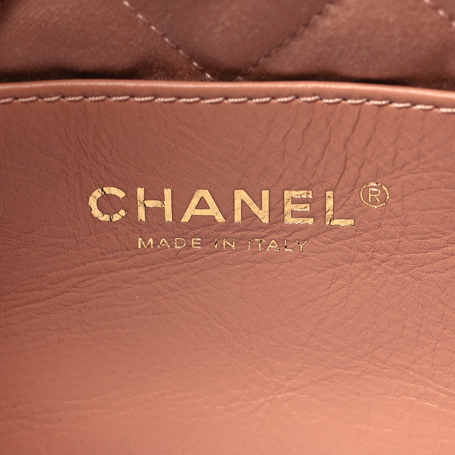 Chanel Metallic Calfskin Quilted Mini Chanel 22 Copper 6 of 12