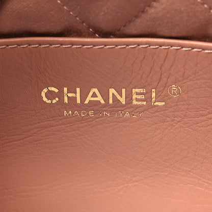 Chanel Metallic Calfskin Quilted Mini Chanel 22 Copper 6 of 12