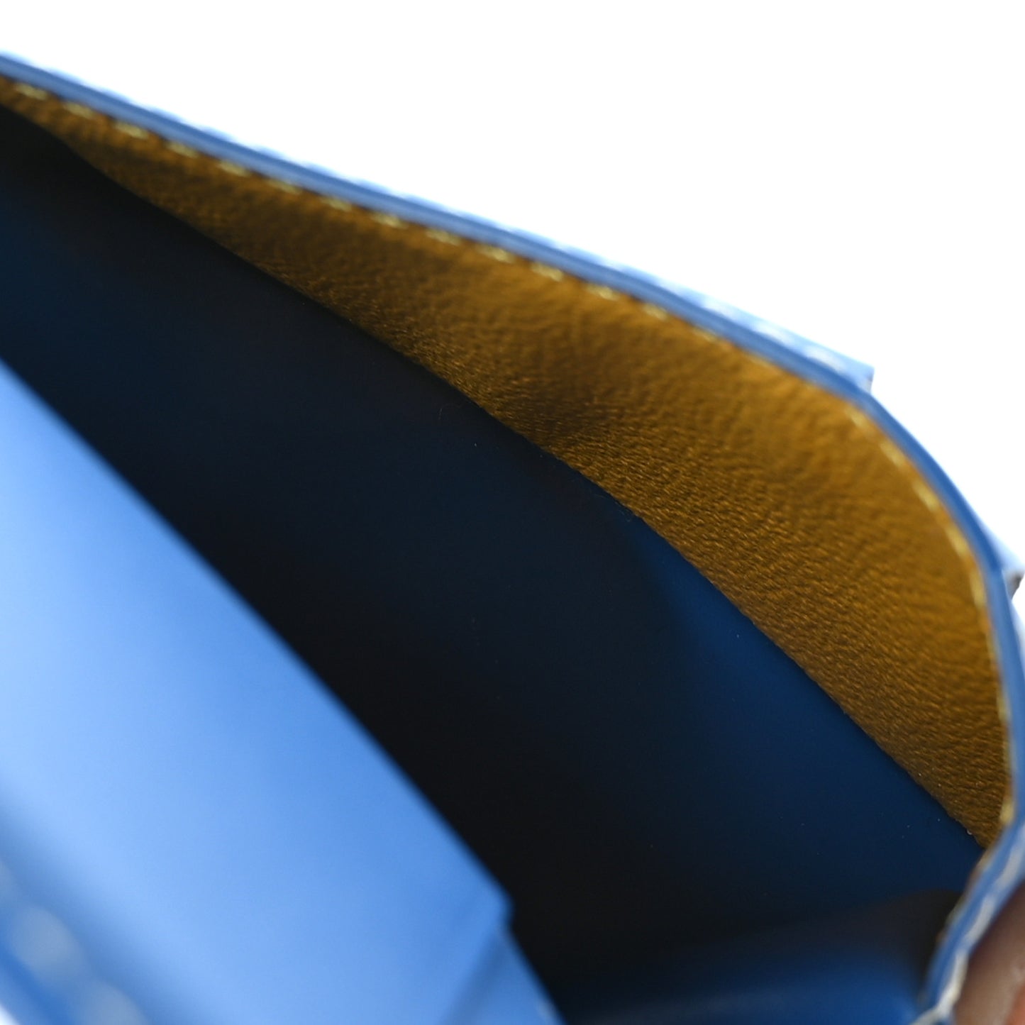 Goyardine Saint Pierre Card Holder Blue