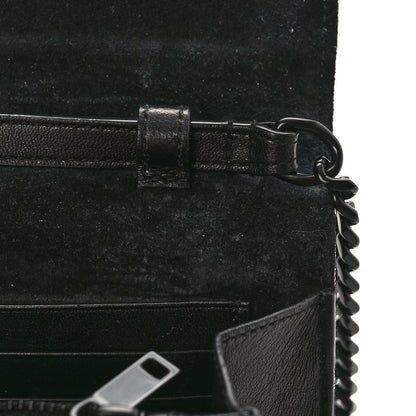 Saint Laurent Tiger Burnout Monogram Chain Wallet Multicolor 9 of 11