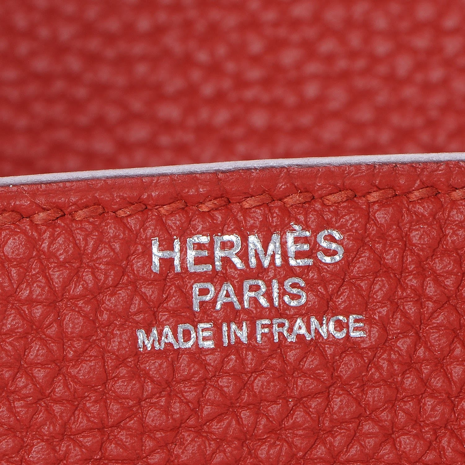 Hermes Togo Birkin 30 Vermillion 24 of 31