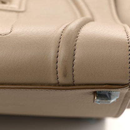 Celine Supple Calfskin Medium Phantom Luggage Beige 12 of 14