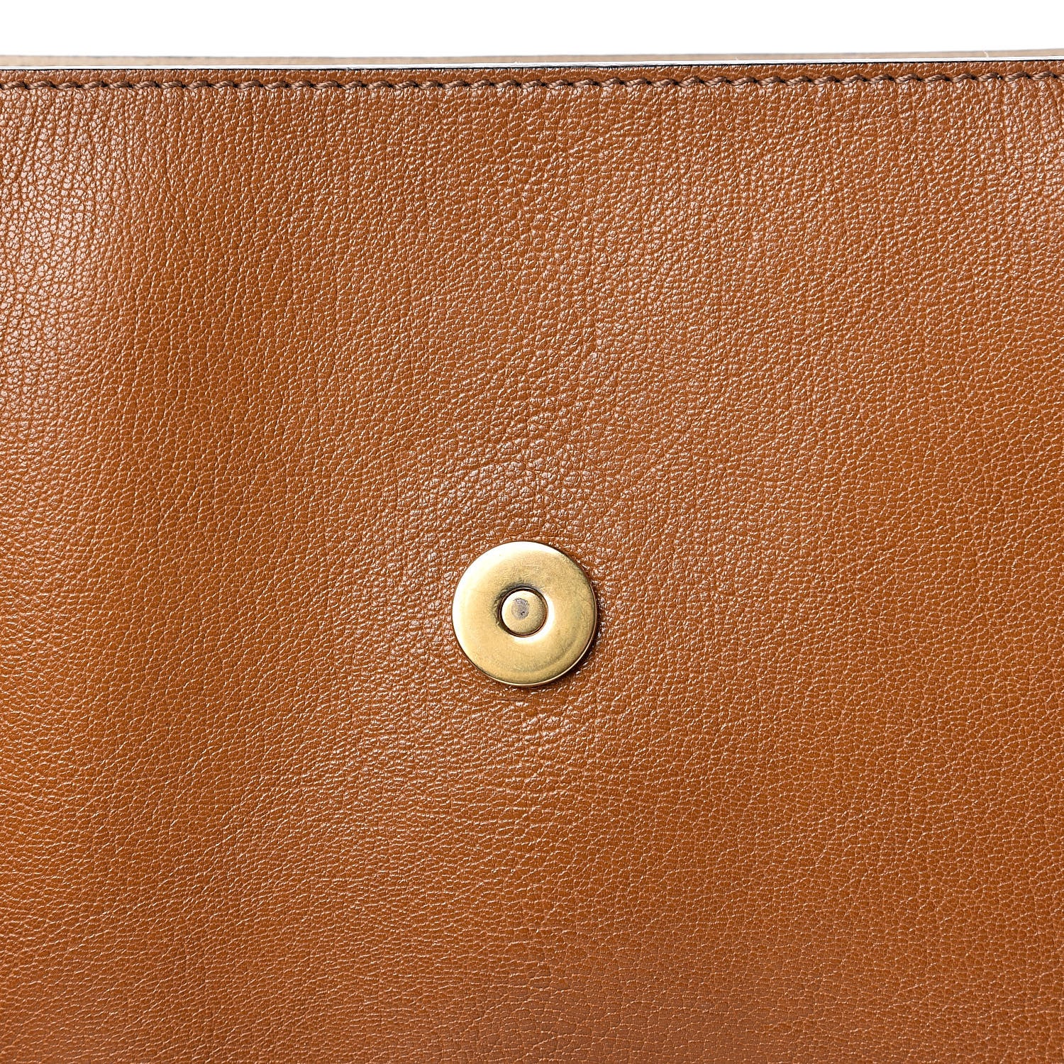 Chloe Goatskin Medium Faye Shoulder Bag Caramel 10 of 10