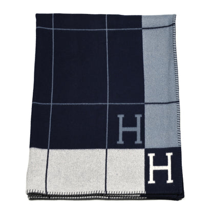 Hermes Wool Cashmere Avalon III Blanket Caban Ecru 1 of 3