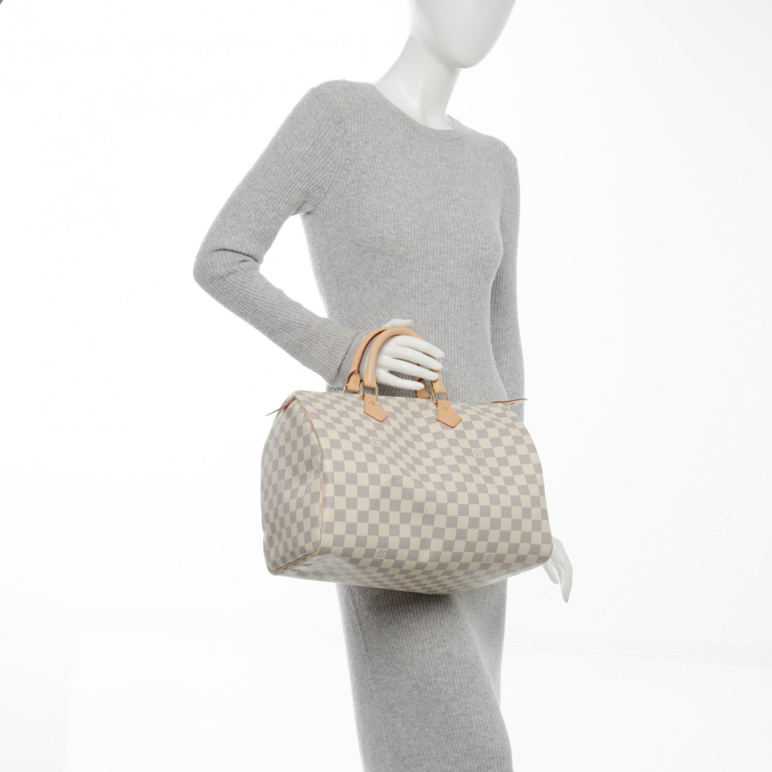 Louis Vuitton Damier Azur Speedy 35 2 of 8