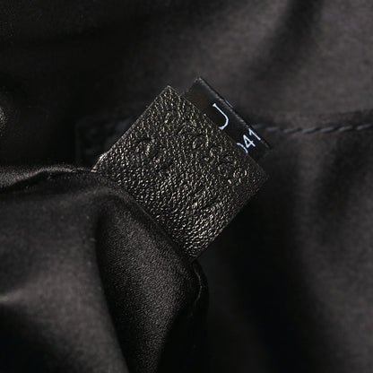 Gucci Jacquard Black Denim GG Monogram Horsebit Slim Small Shoulder Bag Black Grey 7 of 10