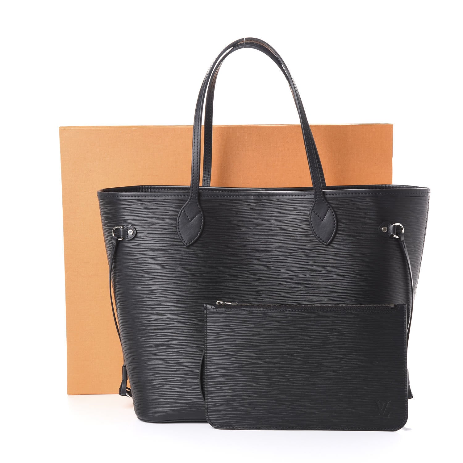 Louis Vuitton Epi Neverfull MM Black 11 of 11