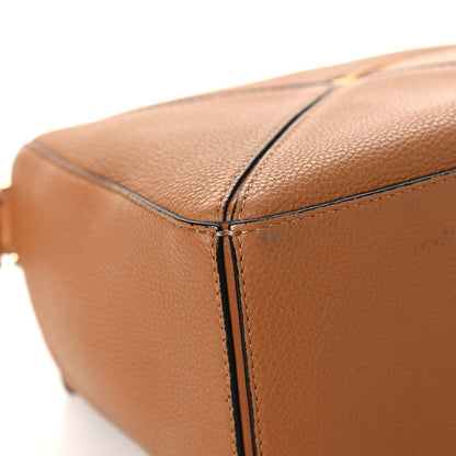 Loewe Calfskin Small Puzzle Bag Tan 10 of 13