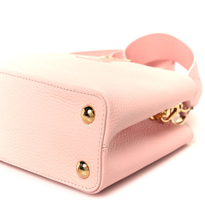 Louis Vuitton Taurillon Capucines BB Rose Jasmin 10 of 10