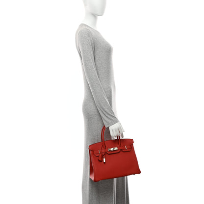 Hermes Togo Birkin 30 Vermillion 2 of 10