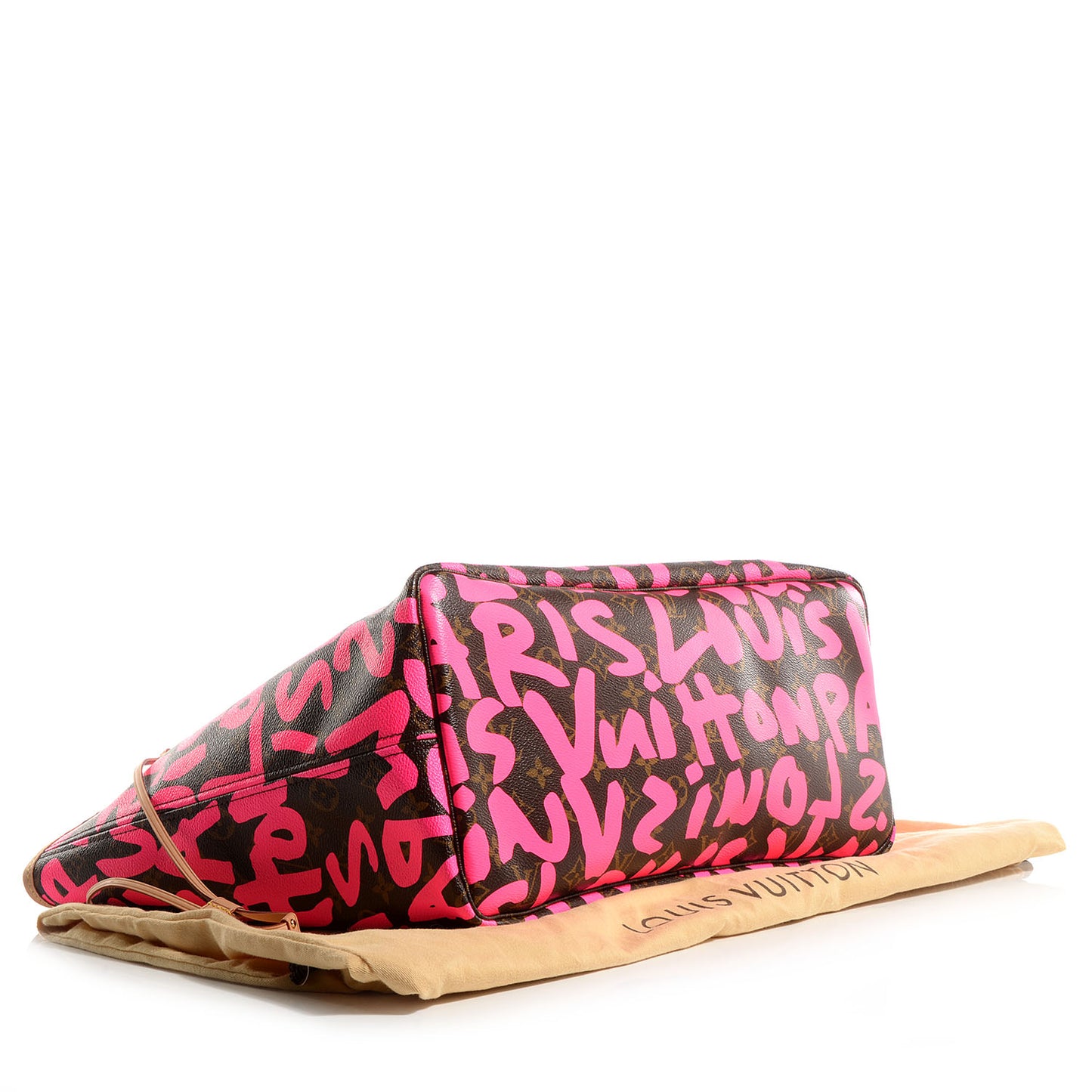 Monogram Graffiti Neverfull GM Fuchsia