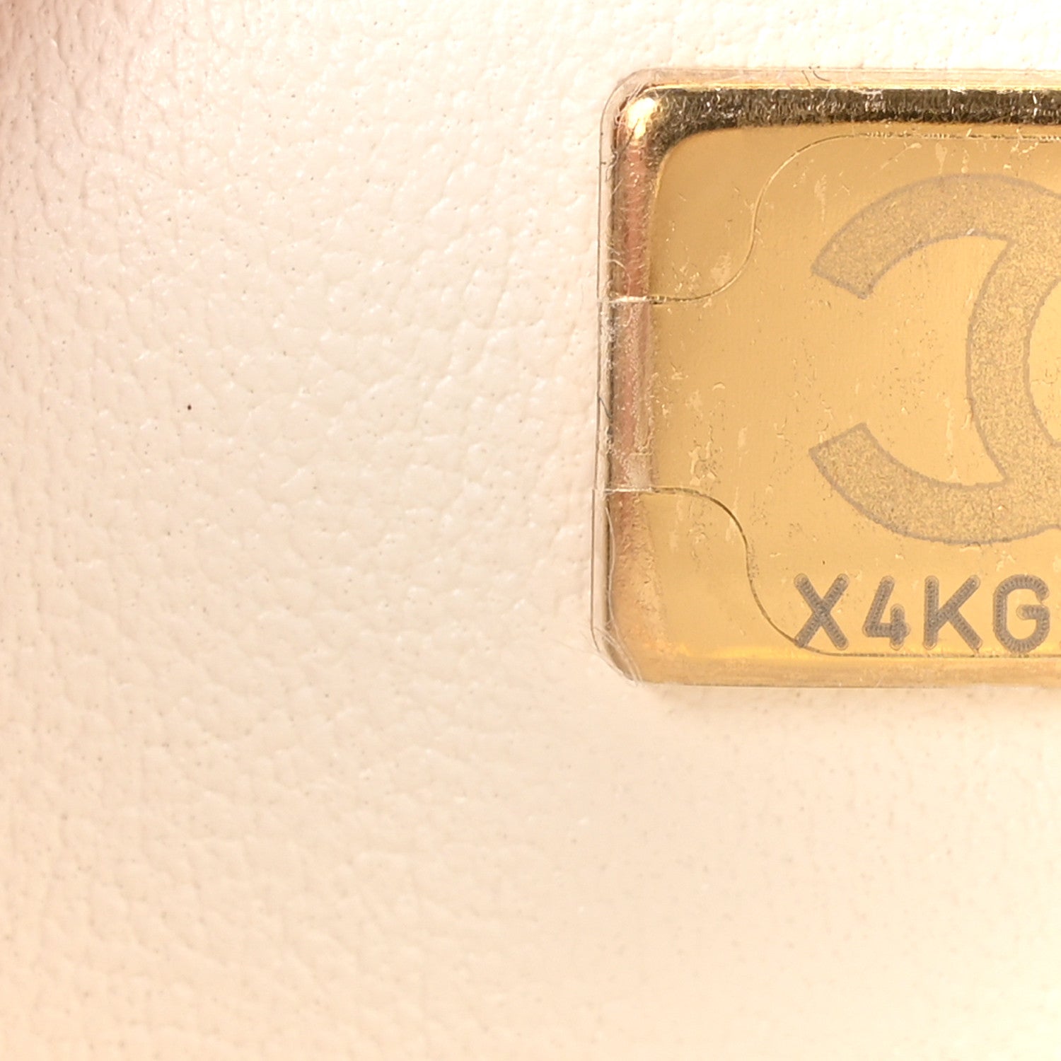 Chanel Lambskin Quilted CC In Love Heart Bag White 7 of 11