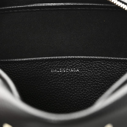Balenciaga Calfskin Logo M Everyday Camera Bag Black 6 of 10