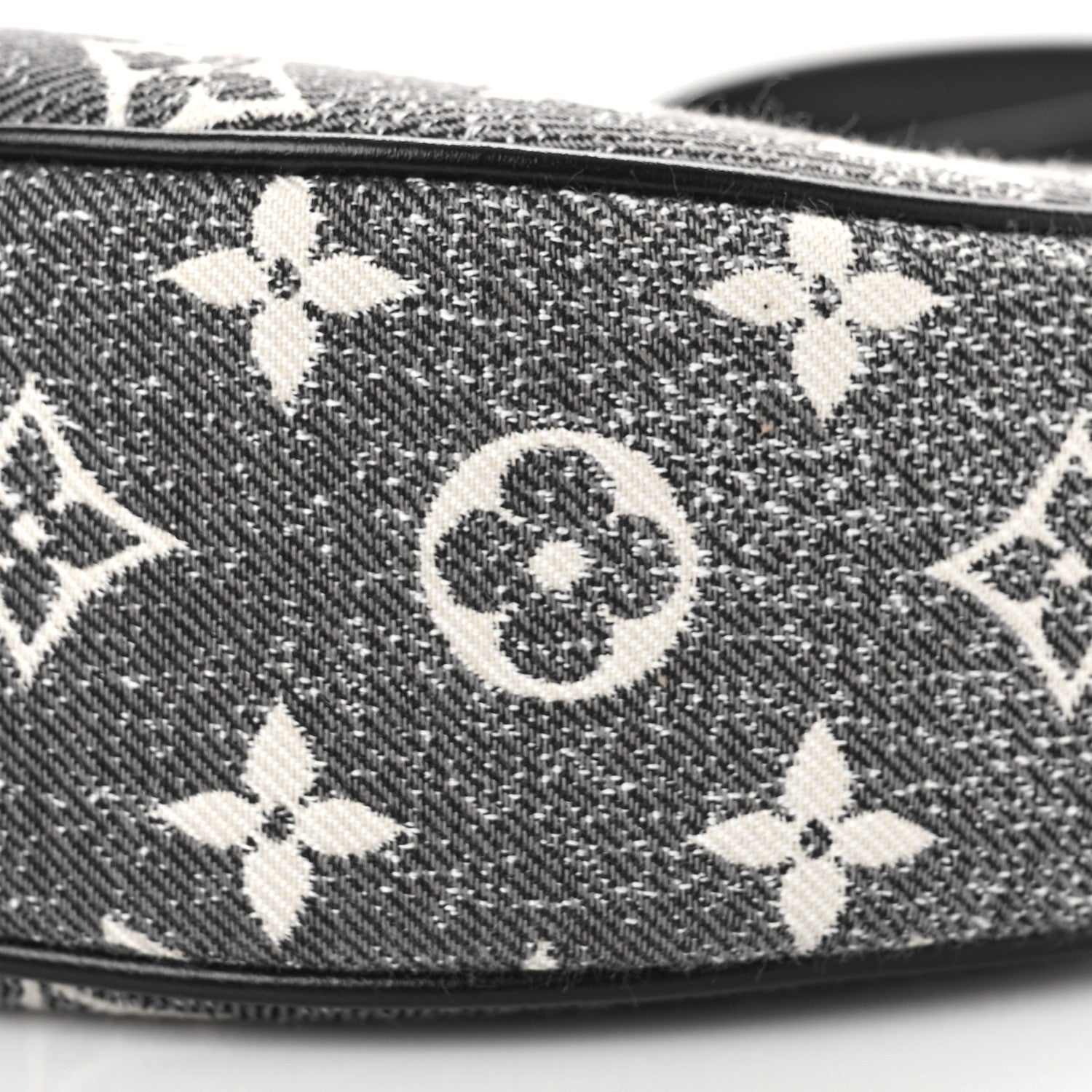 Louis Vuitton Monogram Jacquard Denim Loop Black 8 of 8