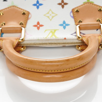 Louis Vuitton Monogram Multicolor Alma White 7 of 10