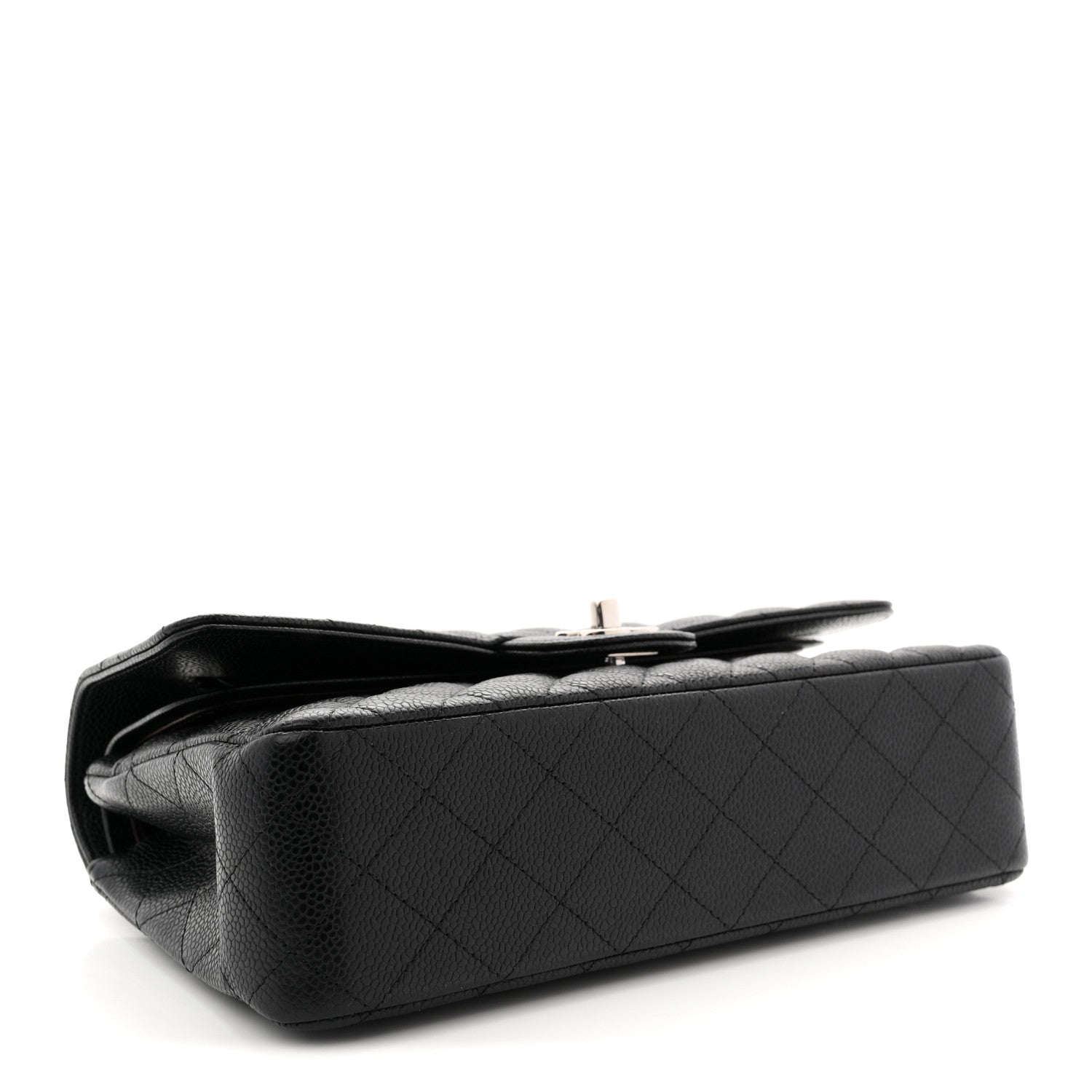Chanel Caviar Quilted Medium Double Flap Black 4 of 10